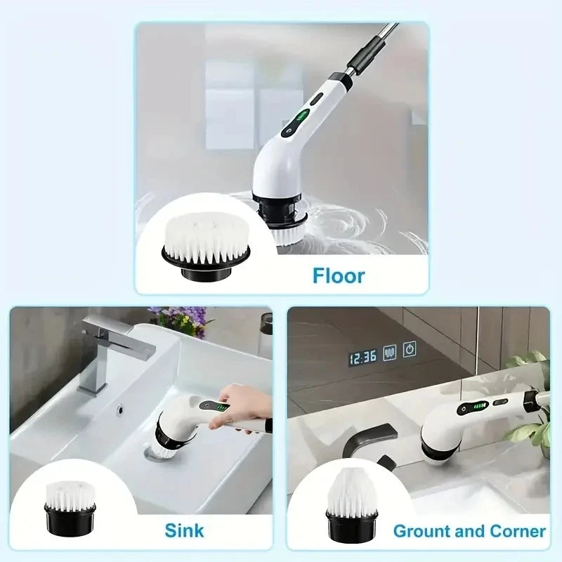 Cepillo de Limpieza Eléctrico Inalámbrico