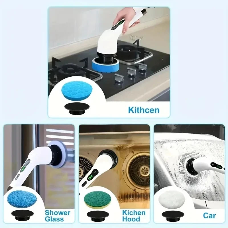 Cepillo de Limpieza Eléctrico Inalámbrico