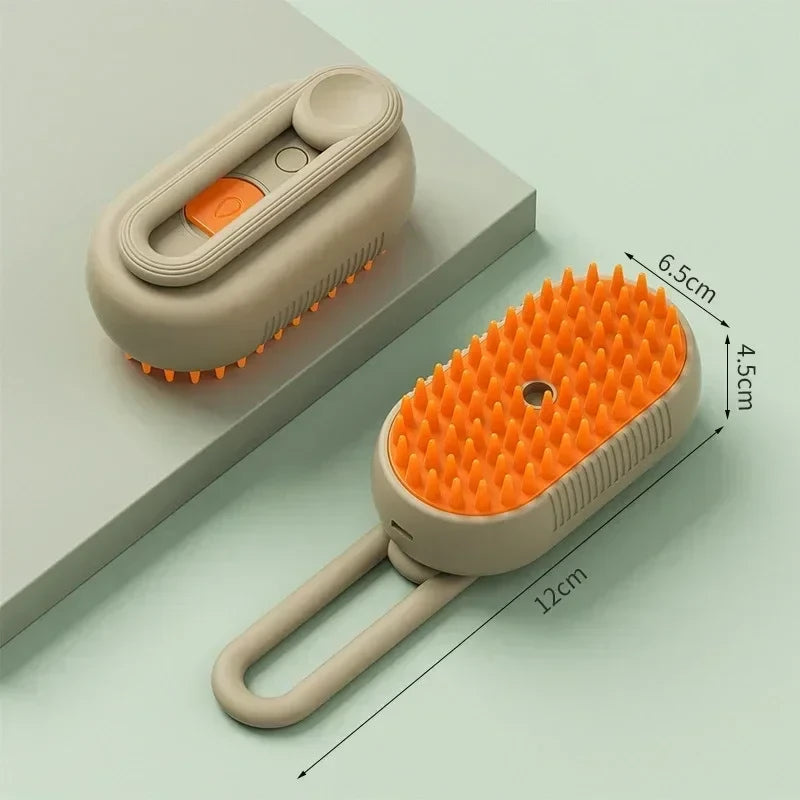 Cepillo de vapor multifuncional para mascotas
