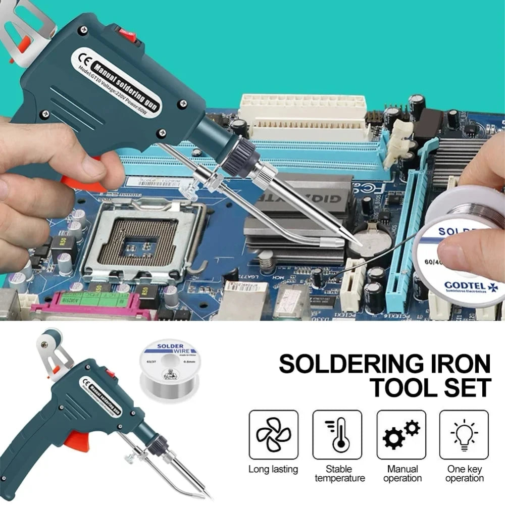 Pistola De Soldar Automatica Para Reparaciones