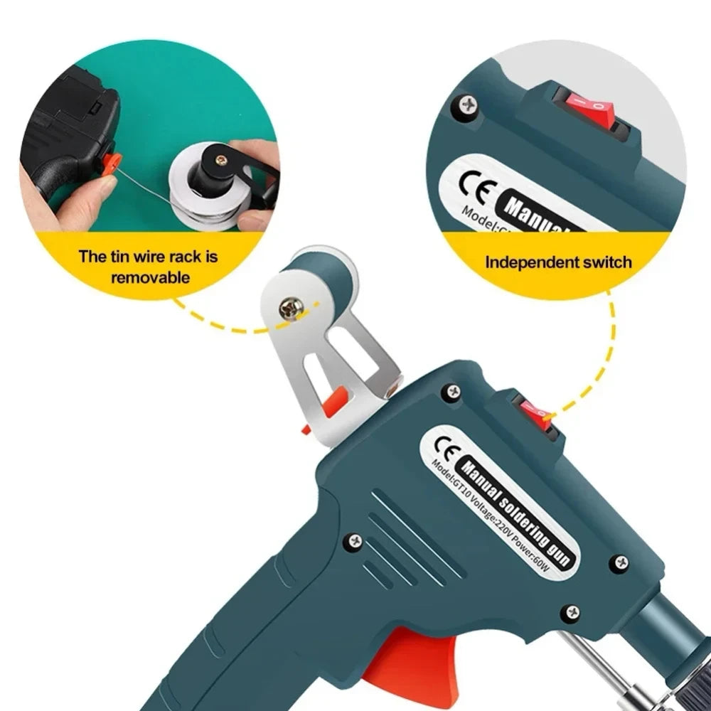 Pistola De Soldar Automatica Para Reparaciones