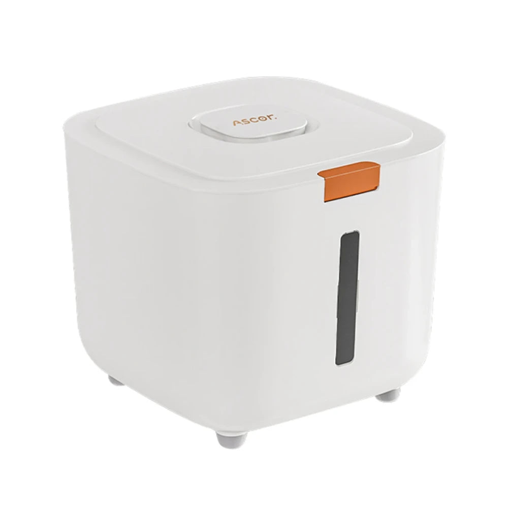 Dispensador de Alimentos Giratorio de Seis Compartimentos